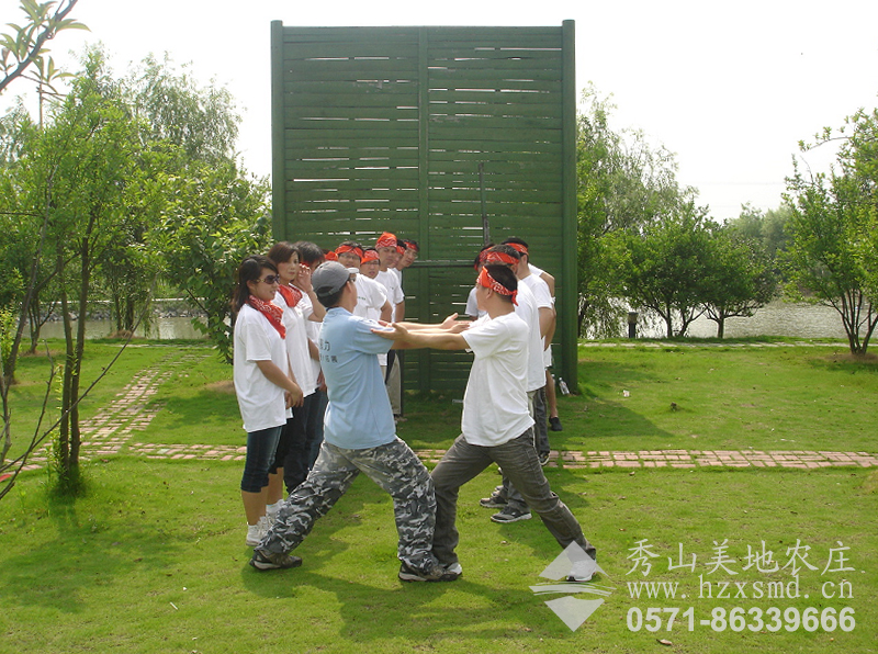 圖1:團(tuán)隊(duì)素質(zhì)拓展 圖1:團(tuán)隊(duì)素質(zhì)拓展